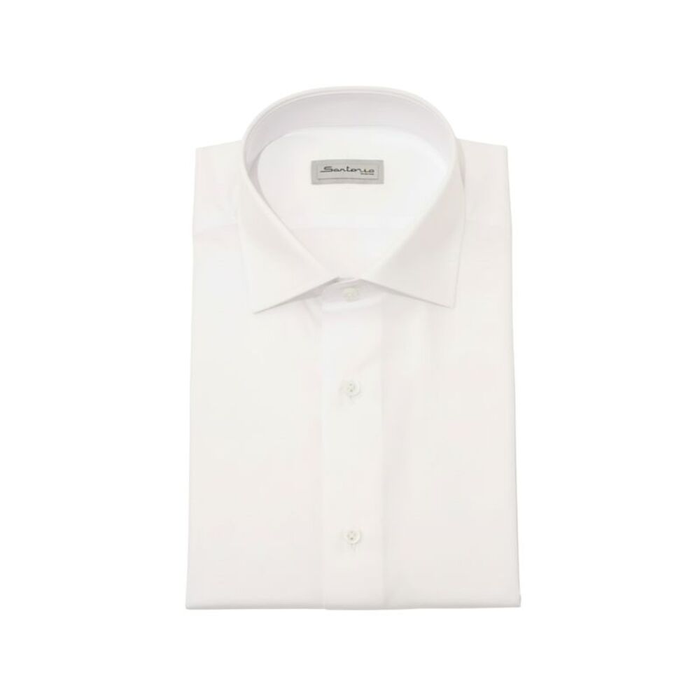 Sartorio Solid Cotton Dress Shirt